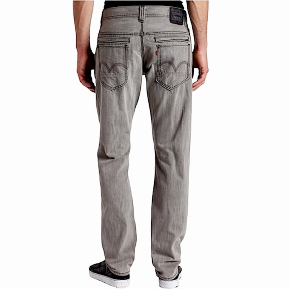 Levi's 511 Gray Skinny Zipper Back Jeans sz 29 x 30